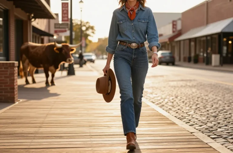 12 Fall Fort Worth Stockyards Outfits — Layered Looks for the Day
