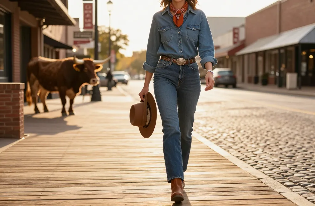 12 Fall Fort Worth Stockyards Outfits — Layered Looks for the Day