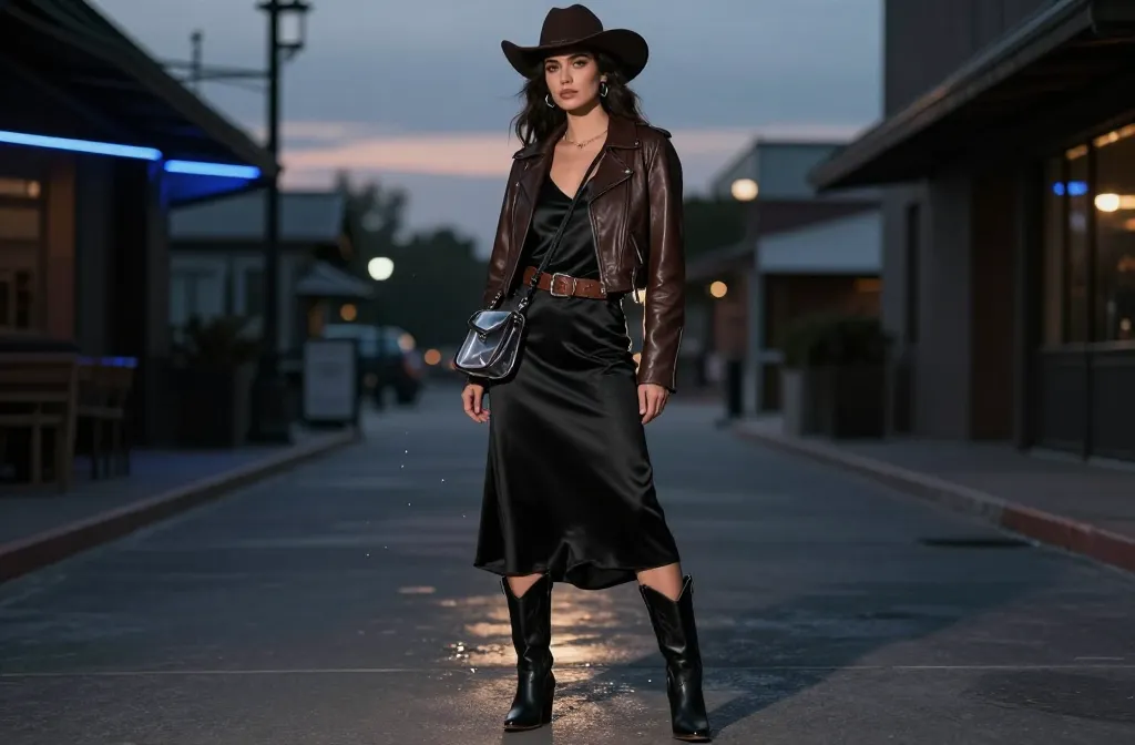 12 Dark Academia Cowgirl Outfits — A Moody Western Twist
