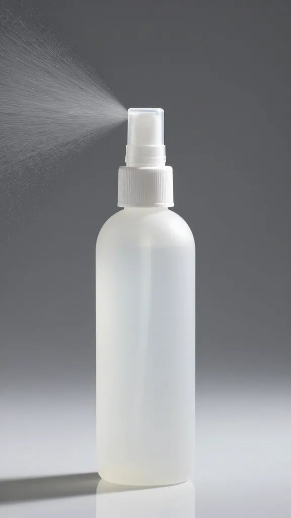 boot stretch spray bottle with fine mist plume
