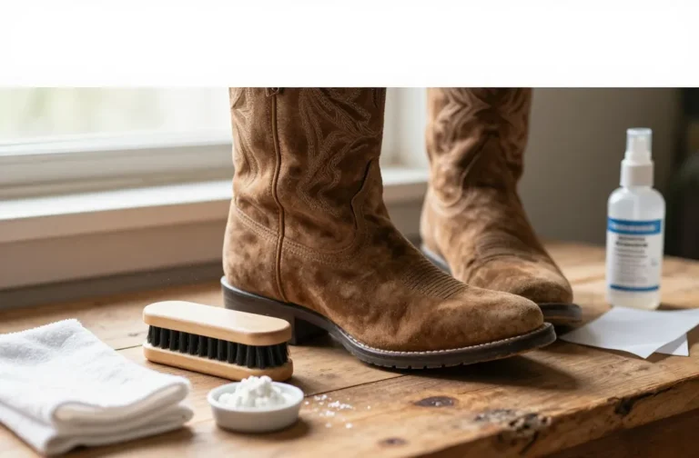 Suede Western Boots Cleaning Guide — How to Do It Right