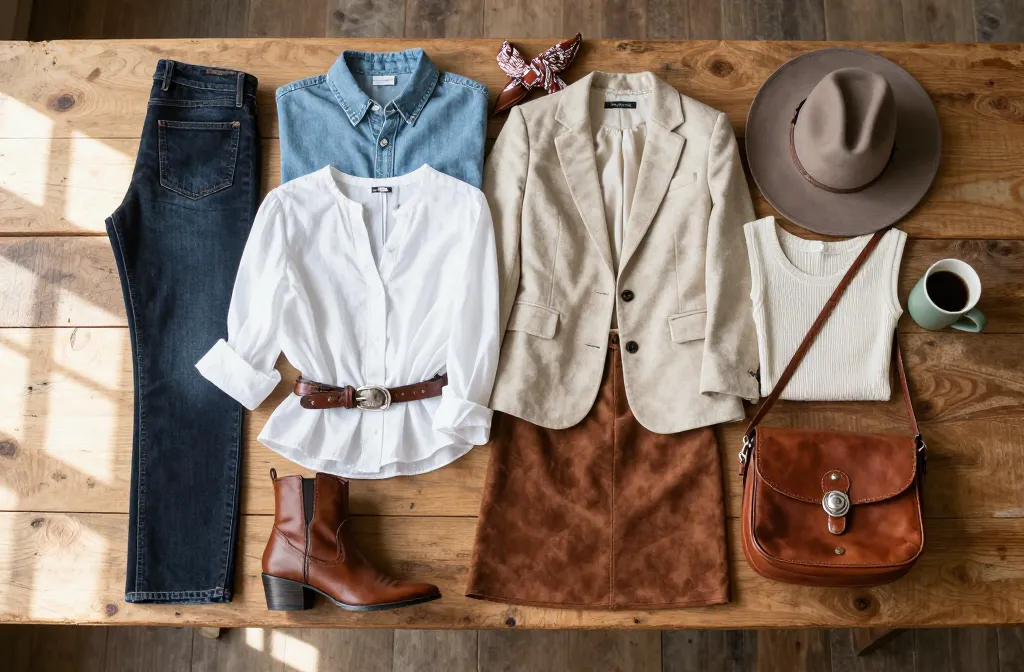 Western Capsule Wardrobe — Build One with 10 Pieces
