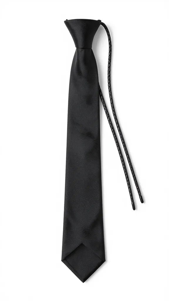 royston turquoise bolo tie slide on black silk